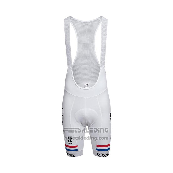 2022 Fietskleding Alpecin Fenix Rood Wit Blauw Korte Mouwen en Koersbroek